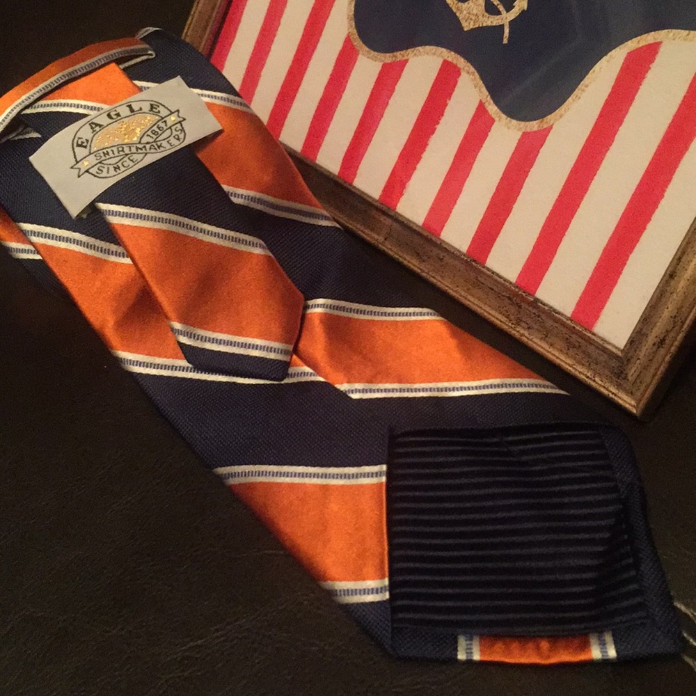 NWOT Eagle Shirtmaker Silk Necktie 👔